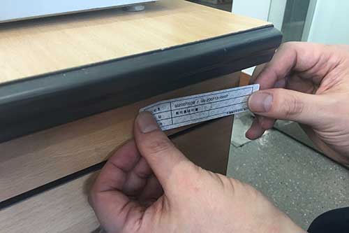 물품(자산) 태그 부착